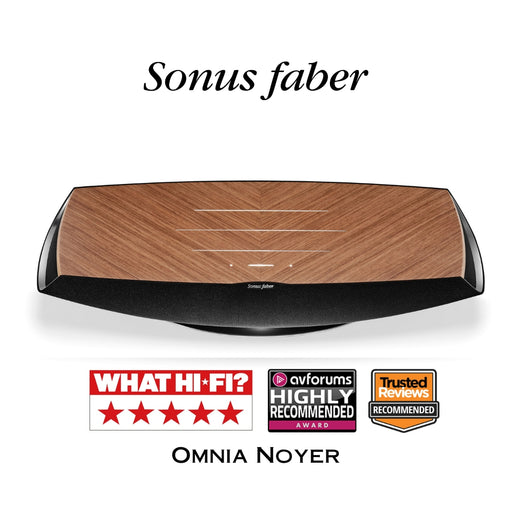 enceinte-connecte-sonus-faber-omnia-noyer