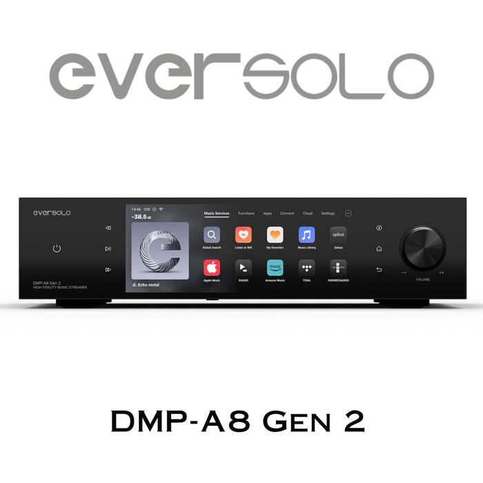 Eversolo DMP-A8 Gen 2 | Lecteur réseau, DAC et préamplificateur