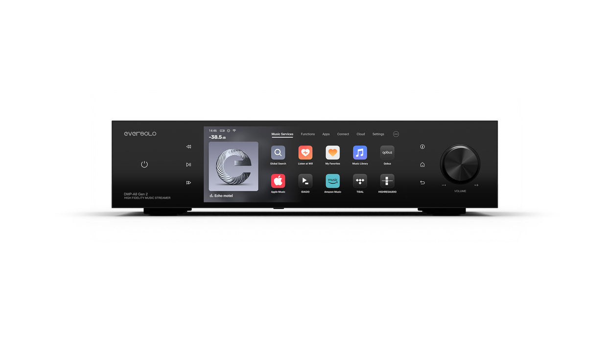 Eversolo DMP-A8 Gen 2 | Lecteur réseau, DAC et préamplificateur