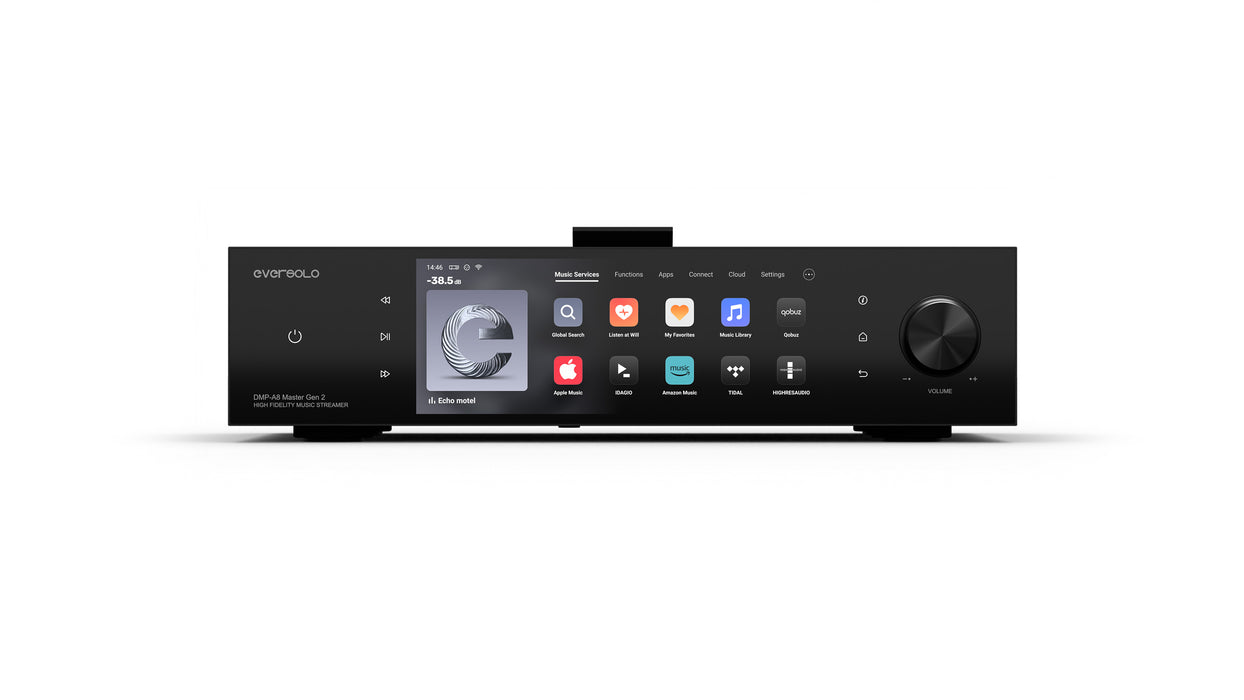 eversolo DMP-A8 Master Gen 2 | Lecteur réseau, DAC, Préamplificateur et lecteur CD
