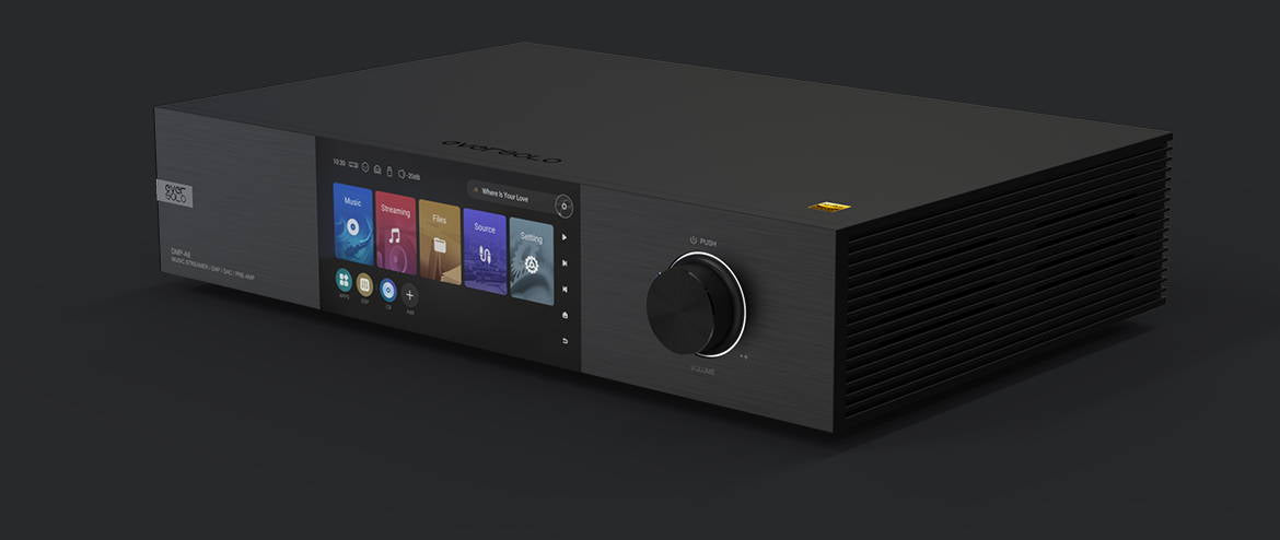eversolo dmp-a8 vue angle droite