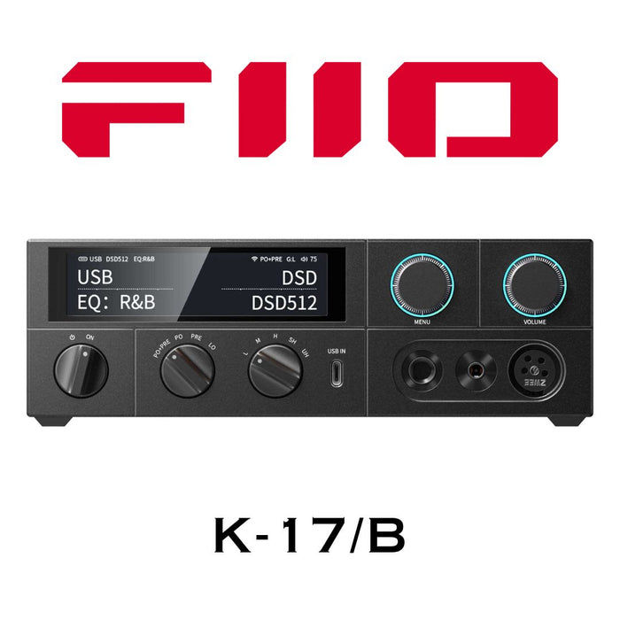 FiiO K17 - Amplificateur de casques d'écoute et DAC