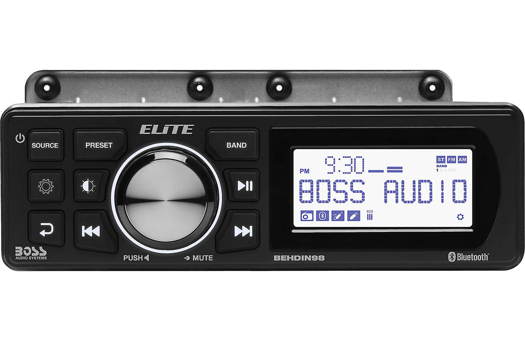 BOSS Audio Elite BEHDIN98 | Récepteur multimédia motos Harley-Davidson 1998-2013