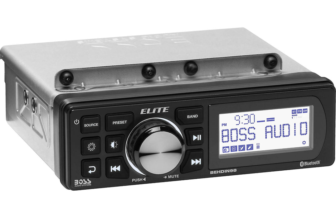 BOSS Audio Elite BEHDIN98 | Récepteur multimédia motos Harley-Davidson 1998-2013