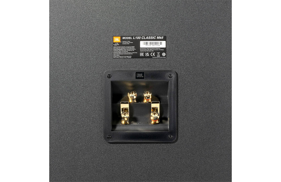 JBL L100 Classic MKII | Enceintes d'étagère 3 voies (sans supports)