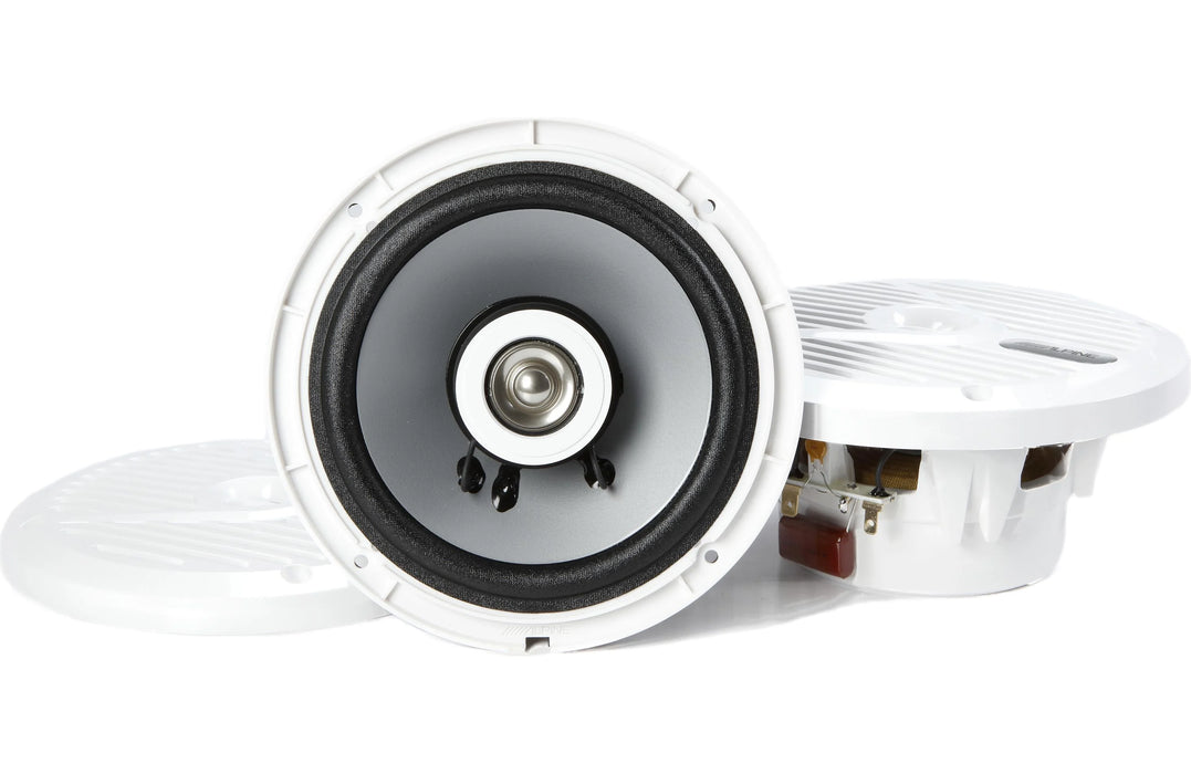 Alpine SPS-M601 - Hauts-parleurs marine 6,5" (Blanc ou Argent)