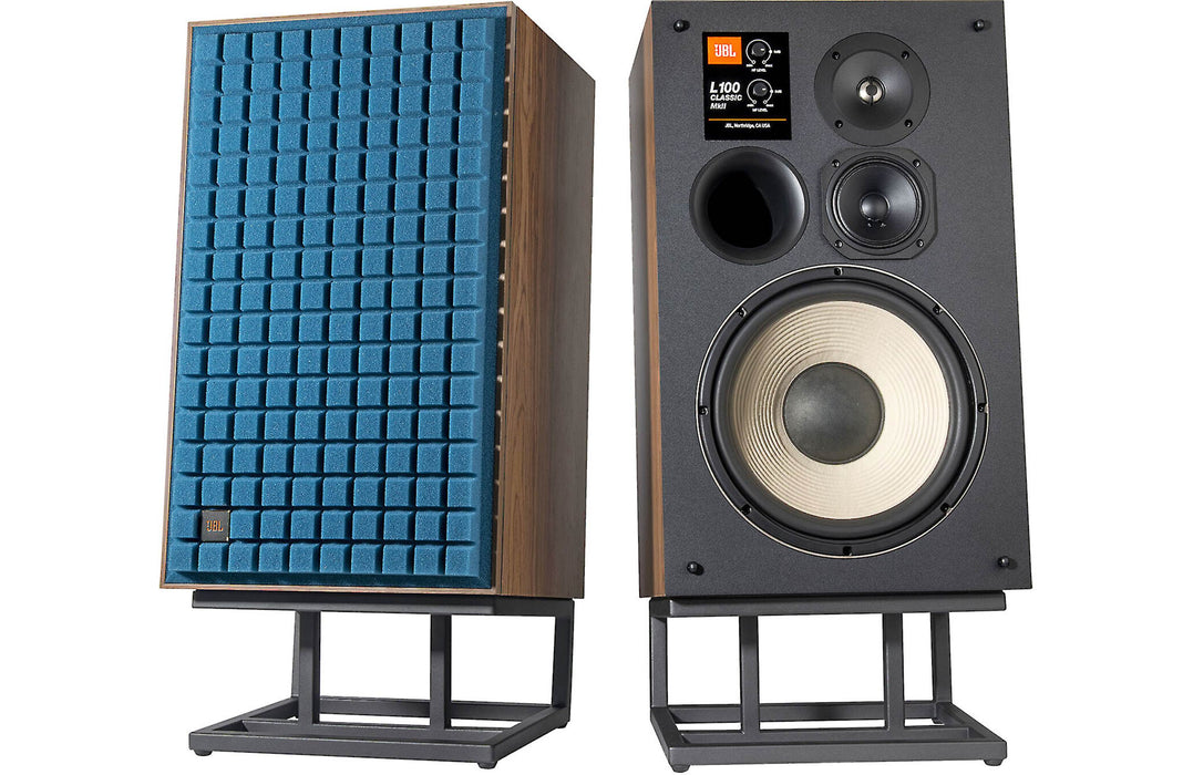JBL L100 Classic MKII | Enceintes d'étagère 3 voies (sans supports)