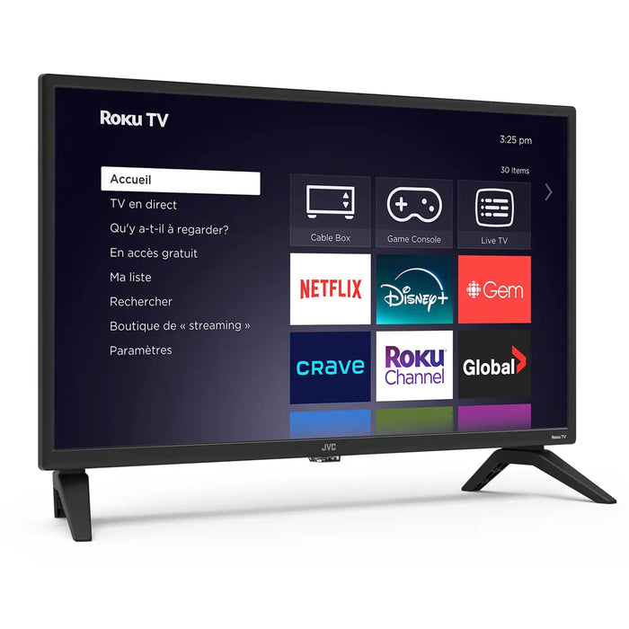 JVC 24" LT-24EC2146 | Roku Smart TV HD LED 24 pouces