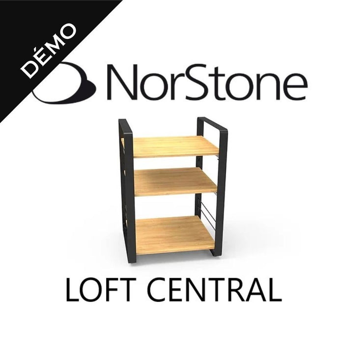 NorStone LOFT CENTRAL Bambou (Démonstrateur) - Meuble audio