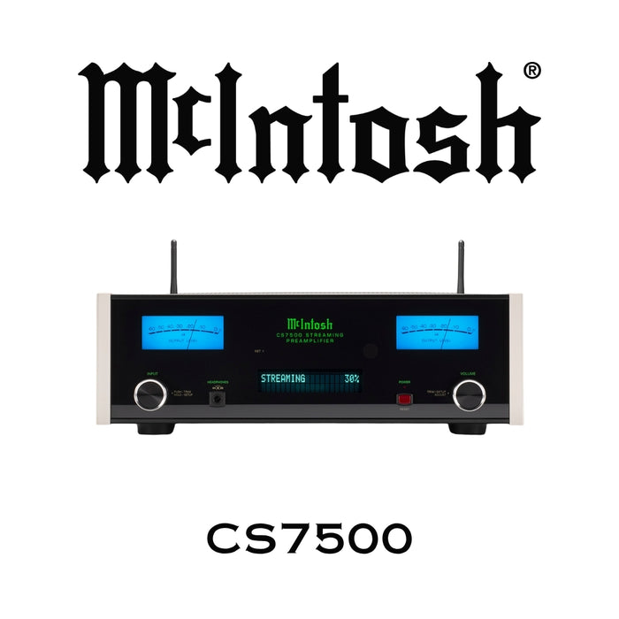 McIntosh CS7500 | Préamplificateur réseau avec streaming
