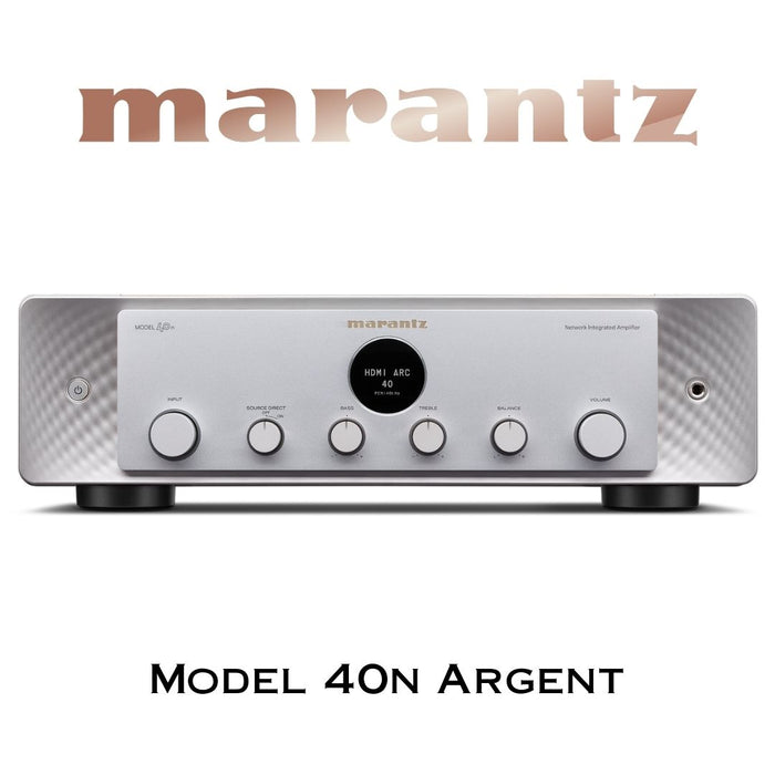 Marantz Model 40n - Amplificateur stéréo intégré 70W/C, lecteur réseau intégré