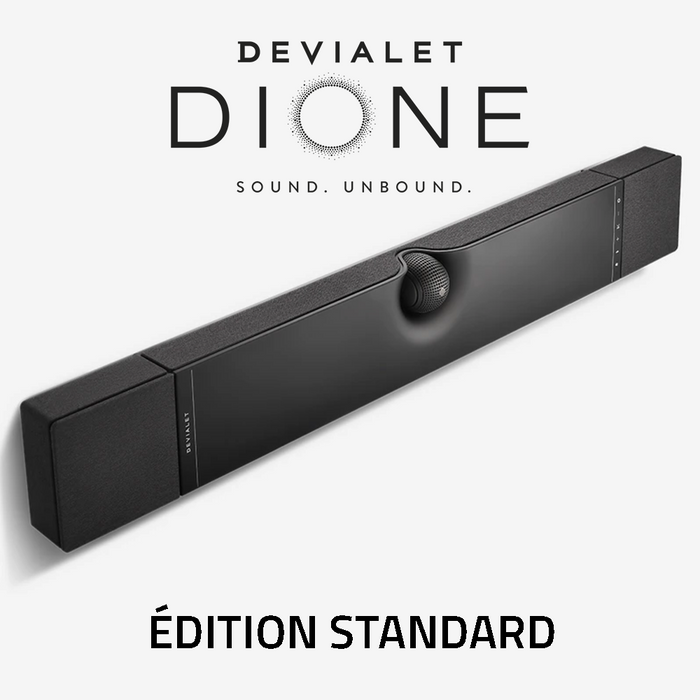 Devialet Dione | Barre de son sans sub - Dolby Atmos® - 101 dB SPL - 950 Watts RMS