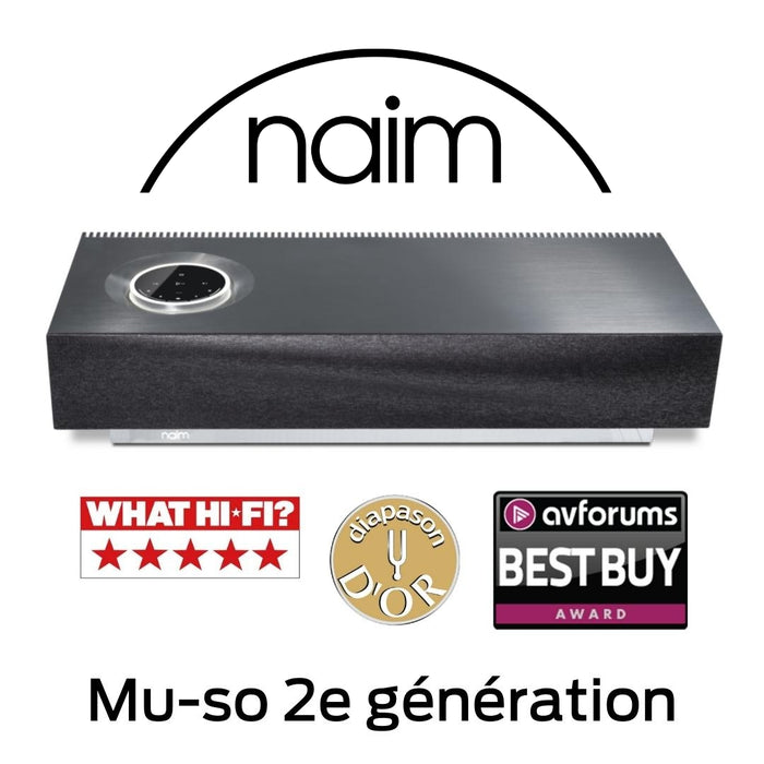 Naim Mu-so 2ᵉ génération | Enceinte connectée de 450 Watts