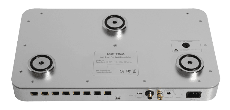 Silent Angel Bonn NX – Commutateur réseau audiophile 8 ports Gigabit
