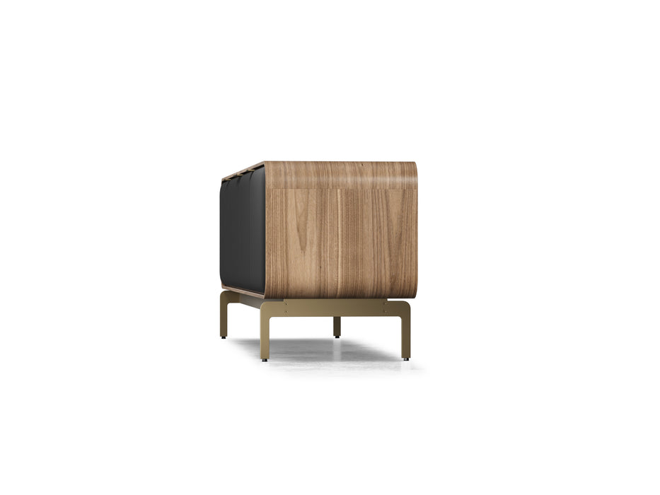 BDI Plume 8079 | Meuble multimédia 4 portes audio-vidéo/téléviseur jusqu'à 85 pouces