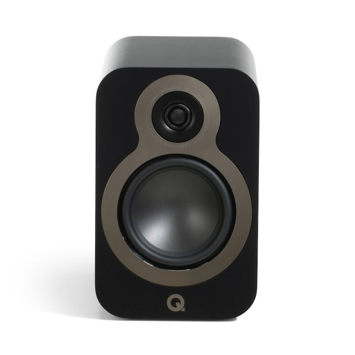 Q Acoustics 3010c | Enceintes d'étagère compact avec HP de basses de 4''