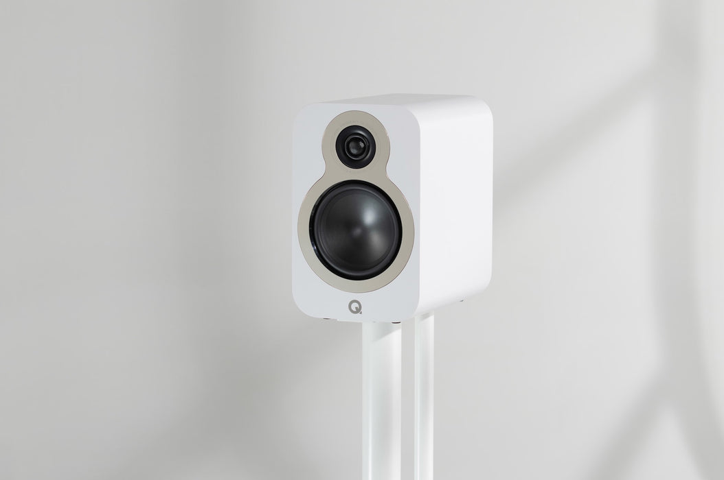Q Acoustics 3010c | Enceintes d'étagère compact avec HP de basses de 4''