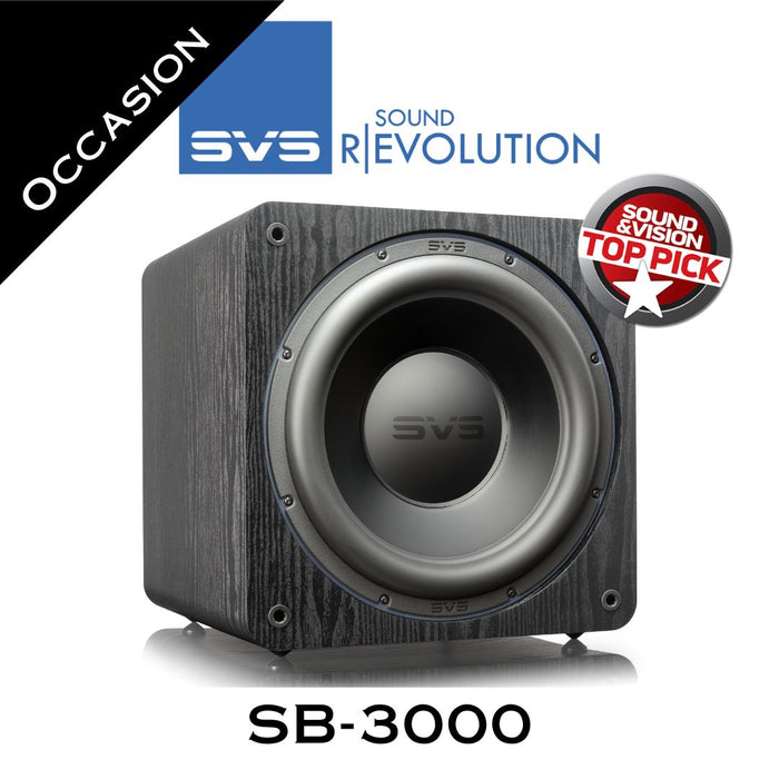 SVS SB-3000 Ash - Caisson de basses 800W avec haut-parleur de graves 13'' (Occasion)