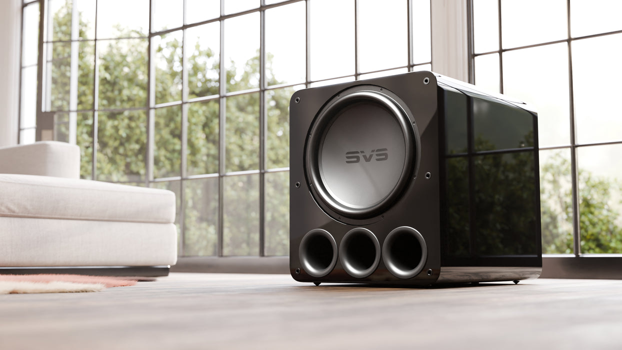 Caisson de basses SVS PB17 de 1500 Watts – subwoofer haute performance pour home cinéma et audiophiles exigeants