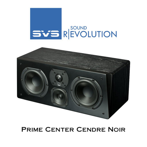 Enceinte de canal central SVS Prime Center – restitution vocale précise pour système home cinéma Hi-Fi