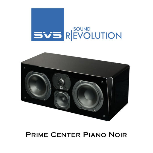 Enceinte de canal central SVS Prime Center – restitution vocale précise pour système home cinéma Hi-Fi