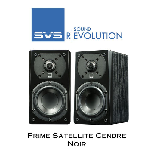 Enceintes surround 2 voies SVS Prime Satellite – format compact Hi-Fi pour système home cinéma haute fidélité