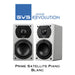 Enceintes surround 2 voies SVS Prime Satellite – format compact Hi-Fi pour système home cinéma haute fidélité