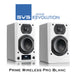 Enceintes d’étagère amplifiées SVS Prime Wireless Pro – 200 Watts avec Bluetooth, Wi-Fi et audio haute fidélité