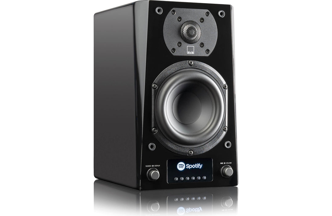 Enceintes d’étagère amplifiées SVS Prime Wireless Pro – 200 Watts avec Bluetooth, Wi-Fi et audio haute fidélité