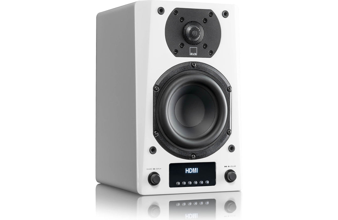 Enceintes d’étagère amplifiées SVS Prime Wireless Pro – 200 Watts avec Bluetooth, Wi-Fi et audio haute fidélité