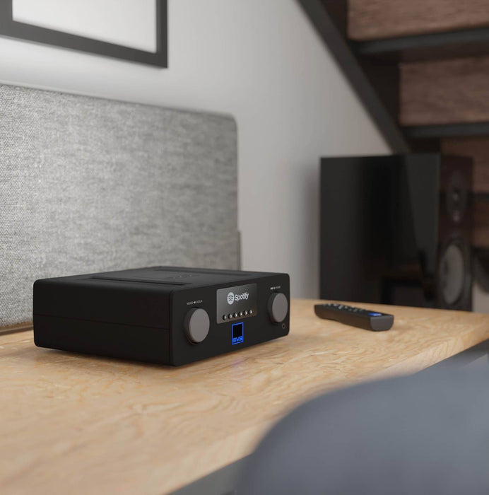 Amplificateur stéréo SVS Prime Wireless Pro Soundbase – 150 Watts x2 avec Bluetooth, Wi-Fi et streaming haute résolution
