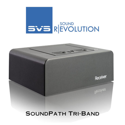 Récepteur audio sans fil SVS SoundPath Tri-Band – solution stable et sans latence pour connecter un caisson de basses