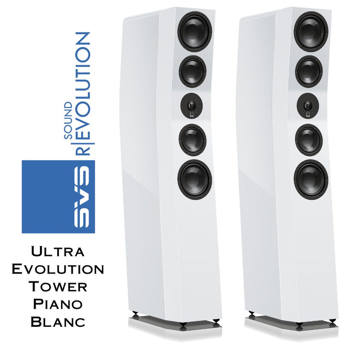 Enceintes colonne SVS Ultra Evolution Tower – audio Hi-Fi haut de gamme pour audiophiles exigeants