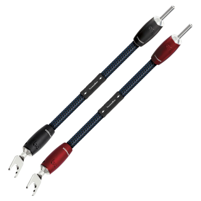 Audioquest ThunderBird Bi-Câblage Pulls avec 500 Series Connecteurs