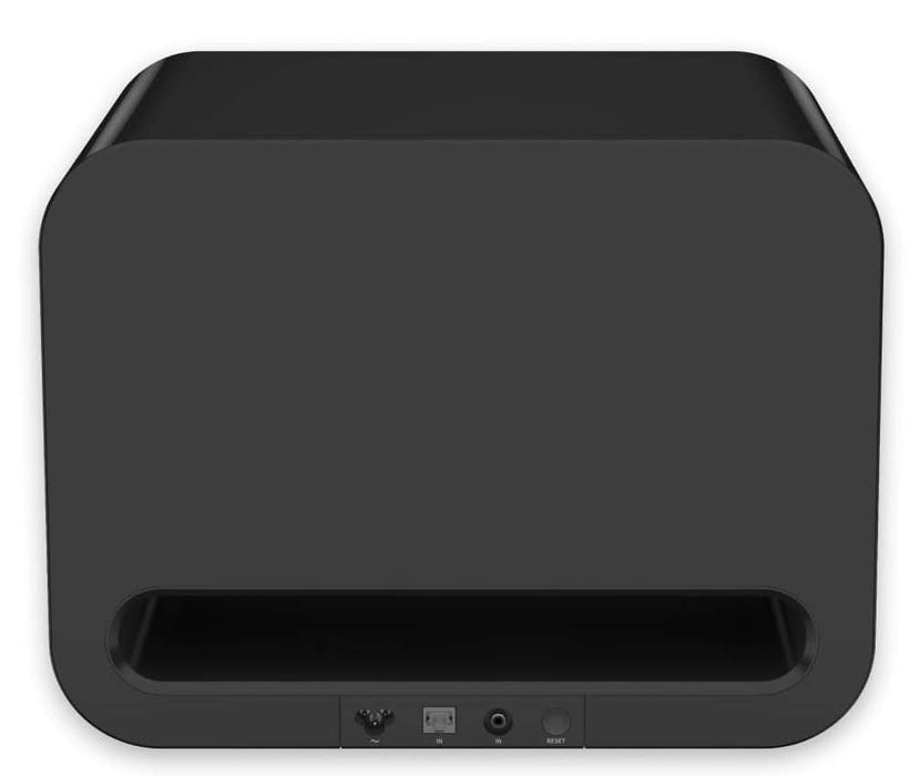 WiiMSUBPRO | Caisson de basses 250Watts, haut-parleur de graves 8'' (Noir)