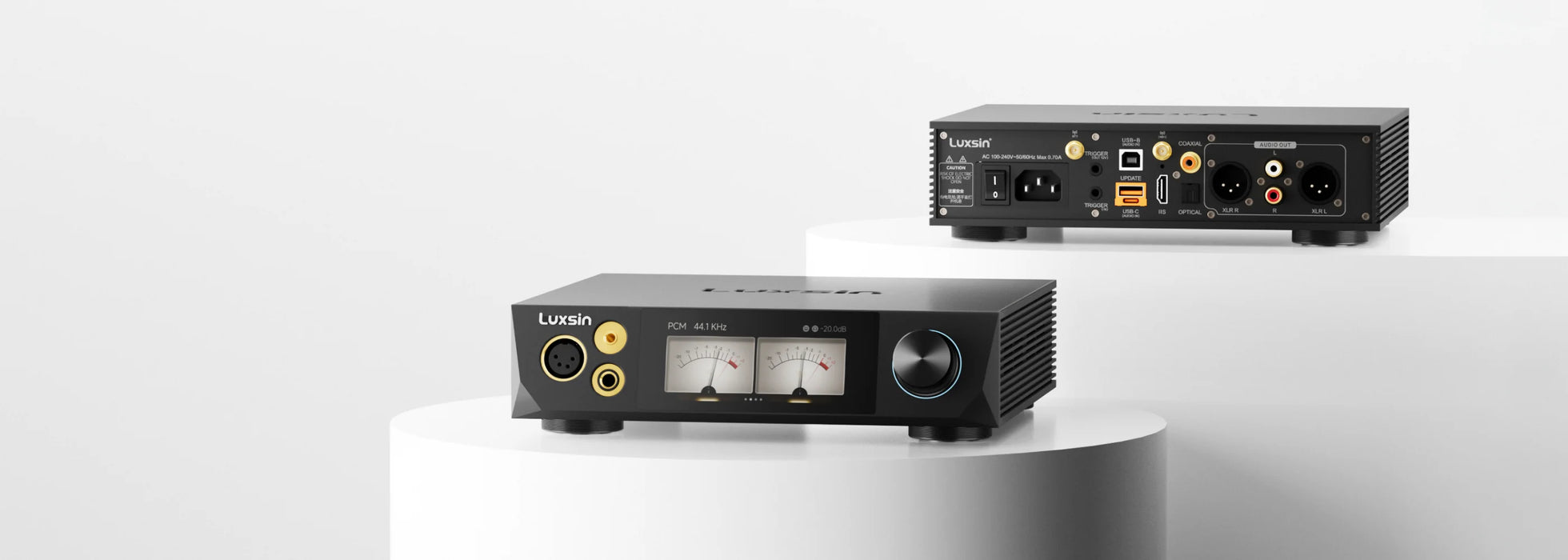 Luxsin X8 | Amplificateur de casques d'écoute avec 8 DAC intelligents