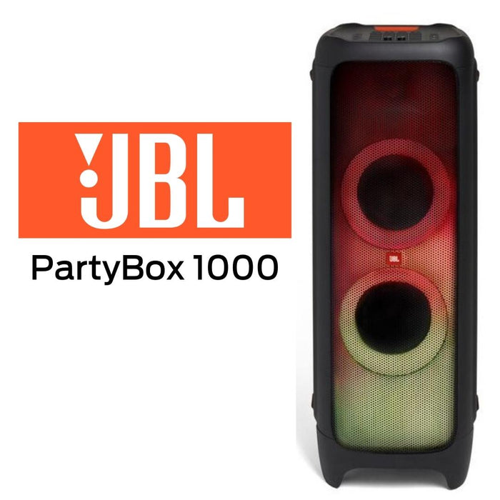 JBL PartyBox 1000 - Haut-parleur Bluetooth 1100W avec entrées micro