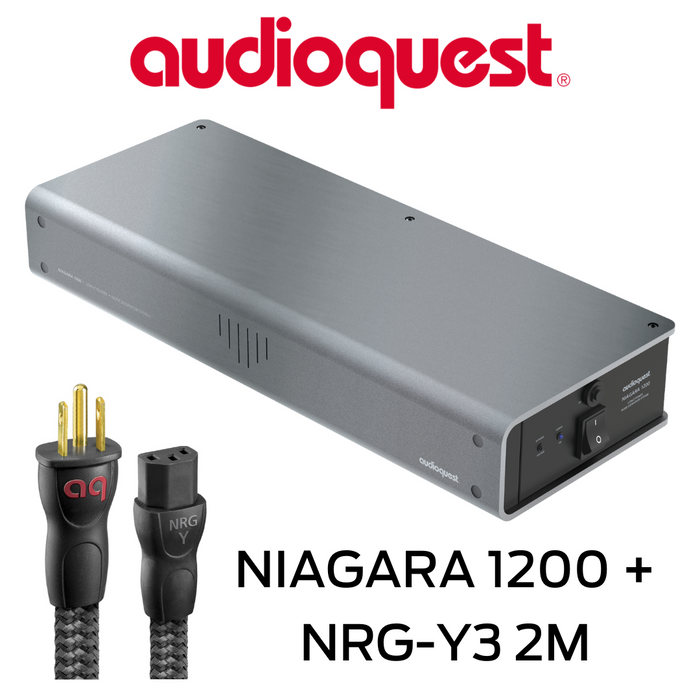 Audioquest Niagara 1200 (7 prises) + NRG-Y3 2M