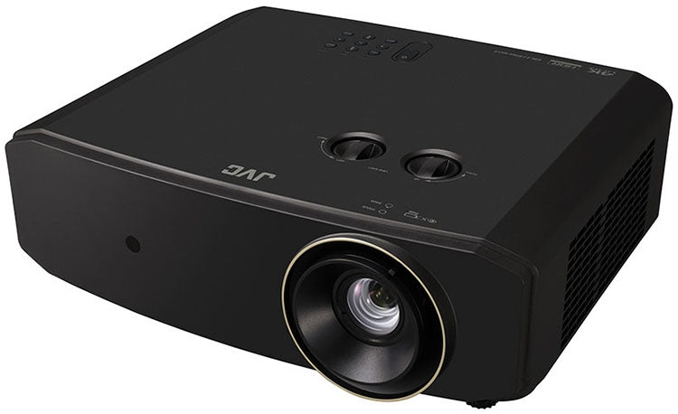 JVC LX-NZ3B - Projecteur home cinéma 4K UHD/HDR10 haute performance, compatible HDMI 4K/60, luminosité de 3000 Lumens, rapport de contraste Infini:1, objectif large: +/- 60% vertical, +/- 23% horizontal et format compact.