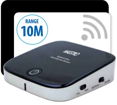 Maestro - Transmetteur / Récepteur Bluetooth v5.0 Universel - 22BTR