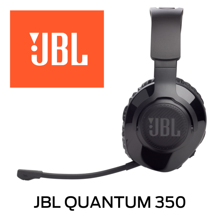 JBL Quantum 350 Wireless : casque de jeu PC sans fil avec micro amovible. Envie de perfectionner votre jeu ? Découvrez le casque audio gaming sans fil JBL Quantum 350!