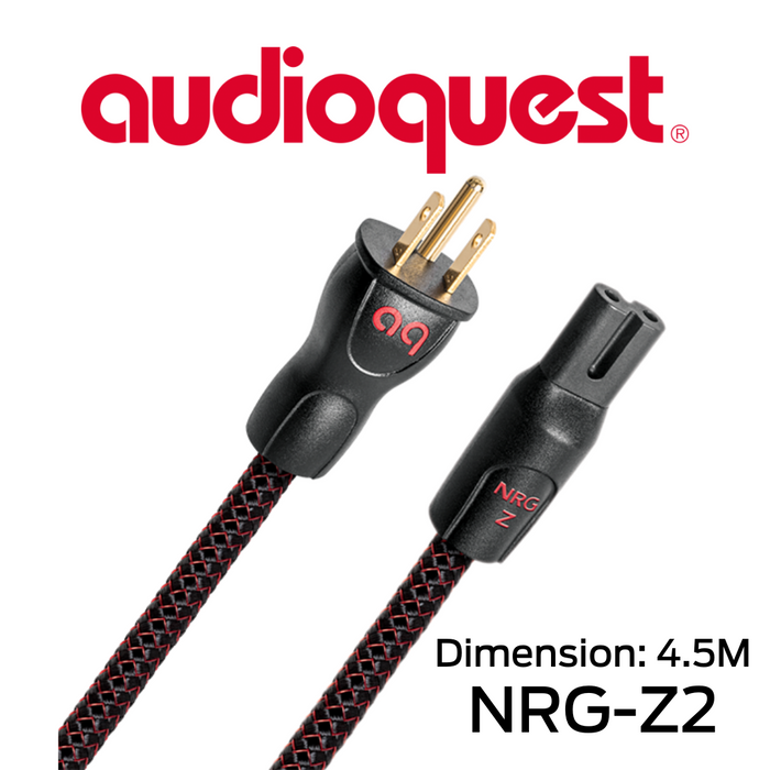 AudioQuest NRG-Z2 - Câble d'alimentation tripolaire calibre 17AWG