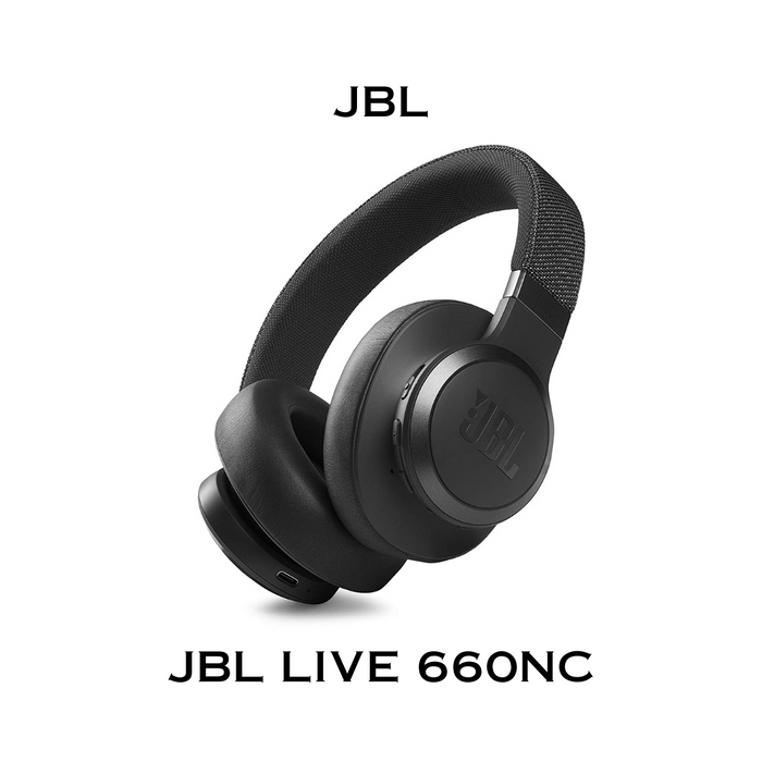 JBL LIVE660NC- Casque supra-auriculaire sans fil à réduction de bruit