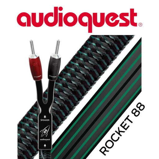 AudioQuest - Câble de haut-parleurs calibre 13 AWG 72v DBS Rocket 88 (la paire)