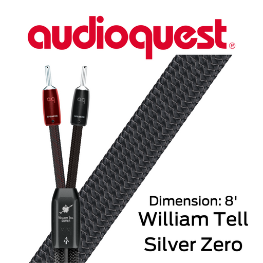 AudioQuest William Tell SILVER - Câble à haut-parleurs 13AWG (paire)