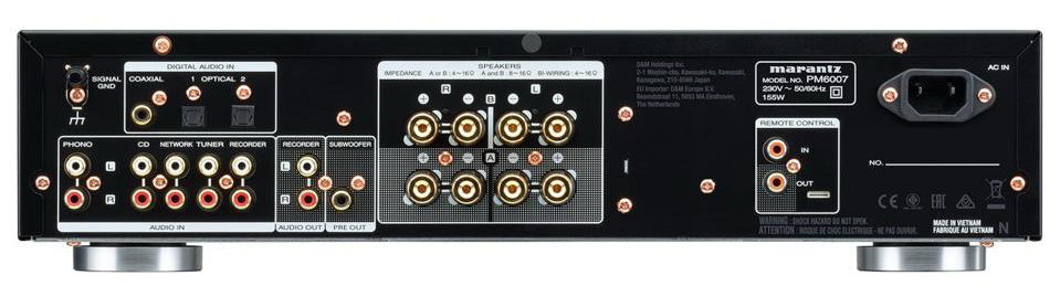 Marantz PM6007 - Amplificateur stéréo 45Watts/canal avec entrée phono