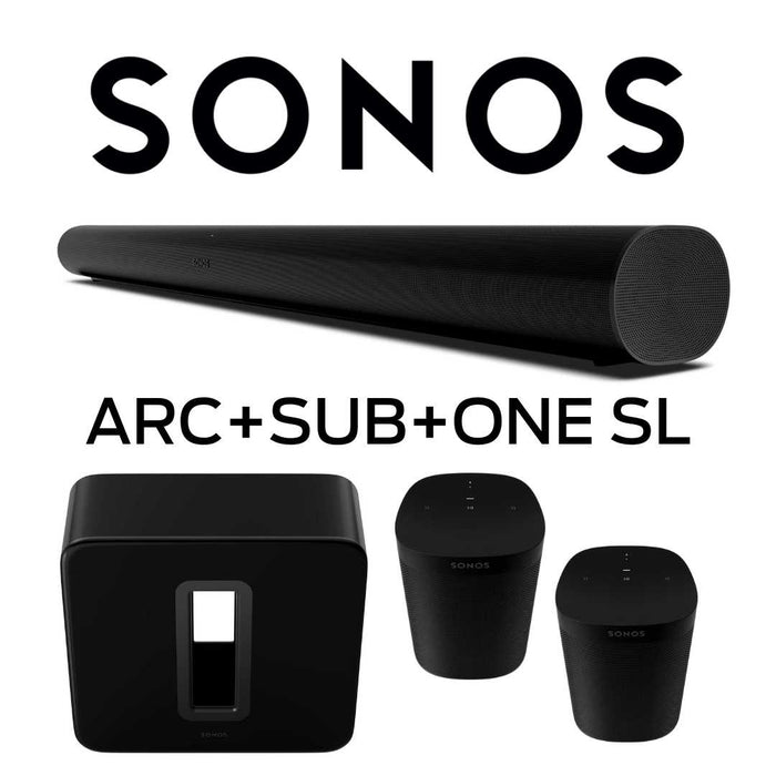 Sonos Arc Blanc - Barre de son intelligente - Enceinte - Sonos