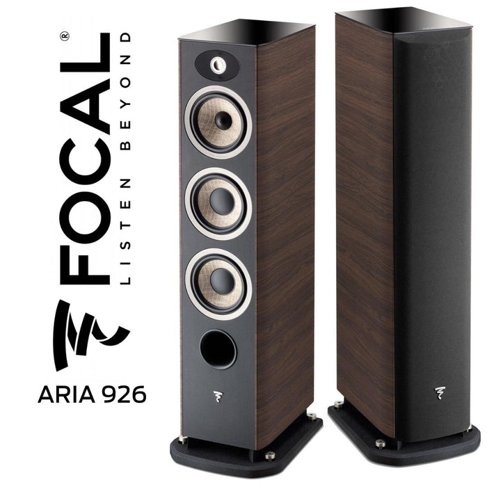 Focal - Enceintes de type colonne ARIA 926 Noyer foncé