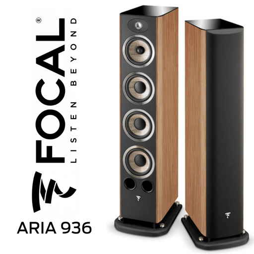 Focal - Enceintes de type colonne ARIA 936 Prime Walnut