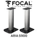 Focal - Supports de 23.8po dédiés pour enceintes d'étagère ARIA906 - ARIAS900